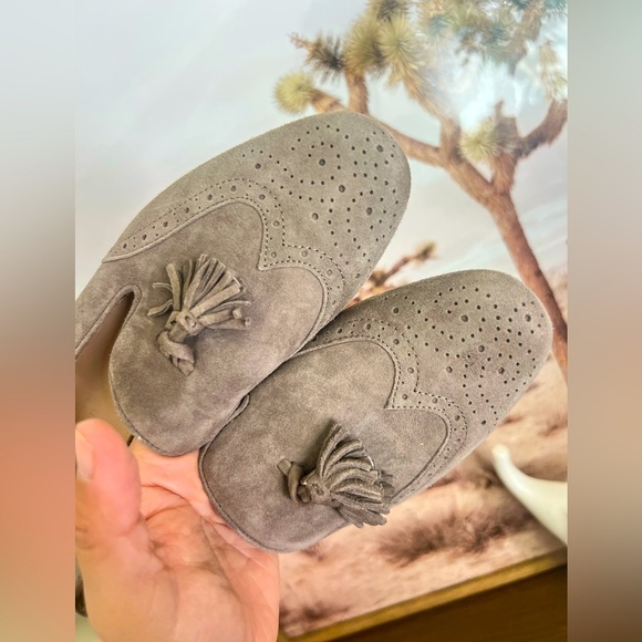 J.Crew loafer suede flats women’s 6 light use - Picture 3 of 7